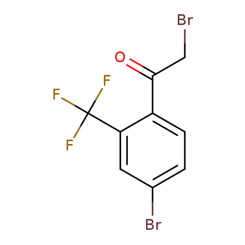 2-Bromo-1-(4-bromo-2-(trifluoromethyl)phenyl)ethanone