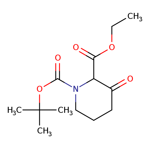 1,2-Piperidinedicarboxylic acid, 3-oxo-, 1-(1,1-dimethylethyl) 2-ethyl ester