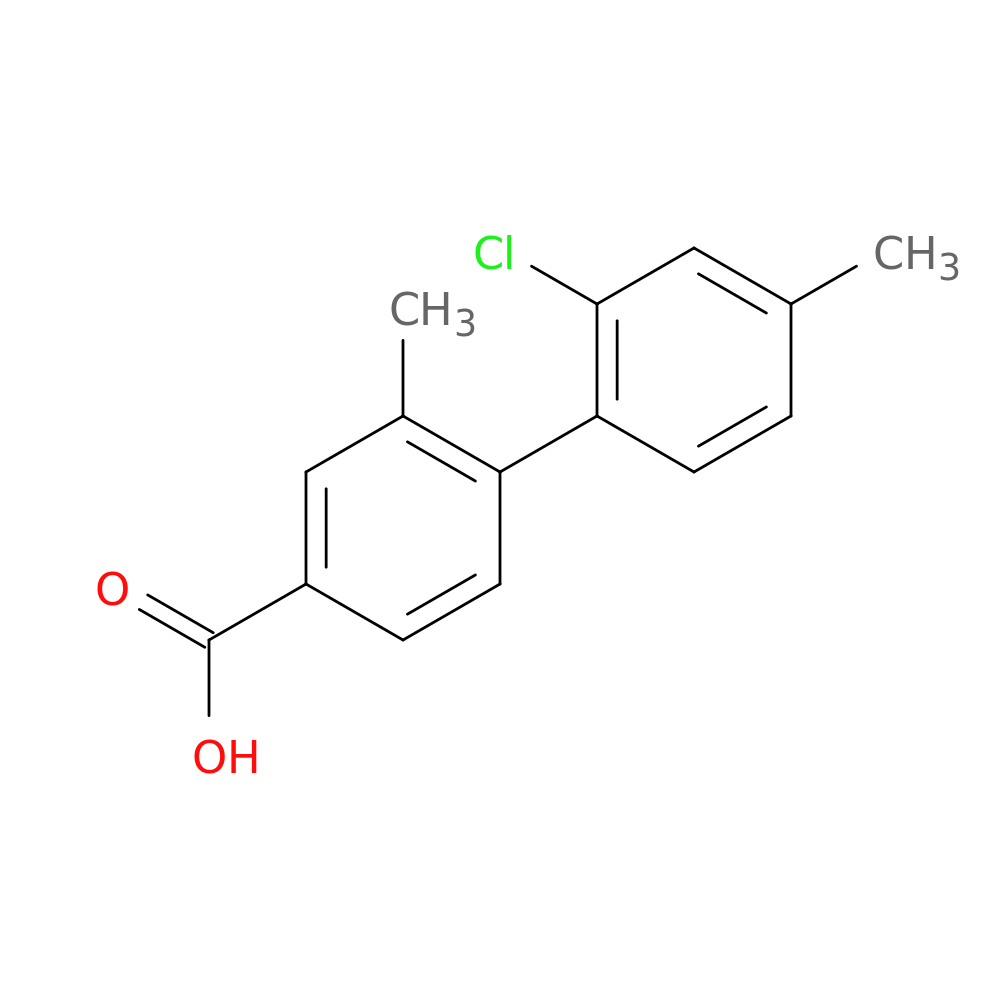 4-(2-Chloro-4-Methylphenyl)-3-Methylbenzoic acid