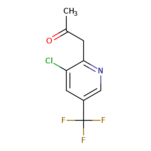 1-[3-Chloro-5-(trifluoromethyl)pyridin-2-yl]propan-2-one