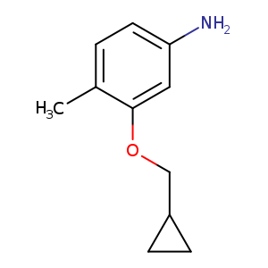 3-(Cyclopropylmethoxy)-4-methylaniline