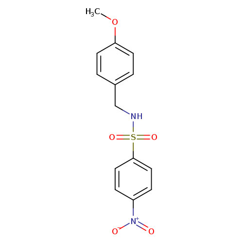 N-(4-Methoxybenzyl)-4-nitrobenzenesulfonamide