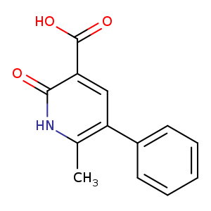 6-Methyl-2-oxo-5-phenyl-1,2-dihydropyridine-3-carboxylic Acid