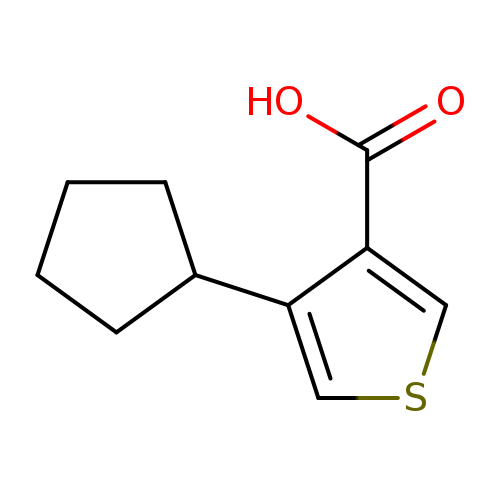 4-cyclopentylthiophene-3-carboxylic acid