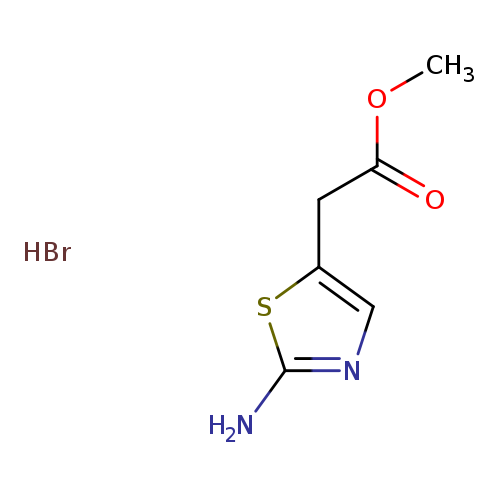 Methyl 2-(2-aminothiazol-5-yl)acetate hydrobromide