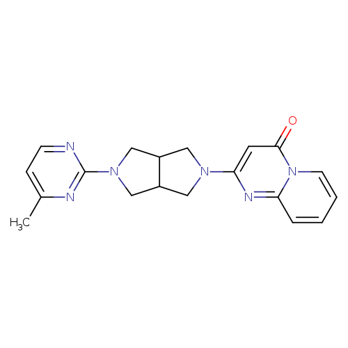 2-[5-(4-methylpyrimidin-2-yl)-octahydropyrrolo[3,4-c]pyrrol-2-yl]-4H-pyrido[1,2-a]pyrimidin-4-one