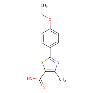 2-(4-ethoxyphenyl)-4-methyl-1,3-thiazole-5-carboxylic acid