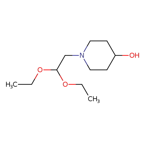 1-(2,2-diethoxyethyl)piperidin-4-ol