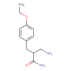 3-amino-2-[(4-ethoxyphenyl)methyl]propanamide