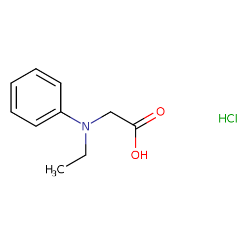 2-[Ethyl(phenyl)amino]acetic acid hydrochloride