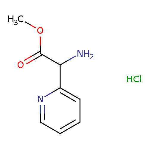Methyl 2-amino-2-(pyridin-2-yl)acetate hydrochloride