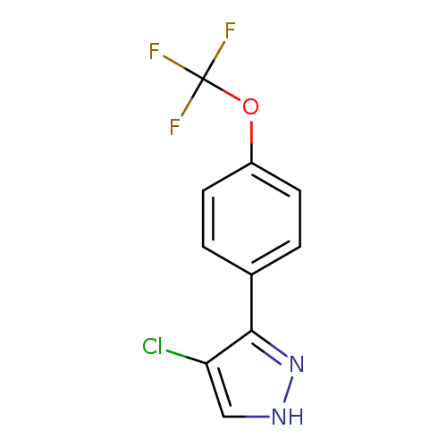 4-chloro-3-[4-(trifluoromethoxy)phenyl]-1H-pyrazole