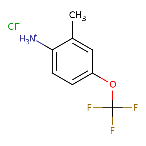 2-Methyl-4-(trifluoromethoxy)benzenaminium chloride