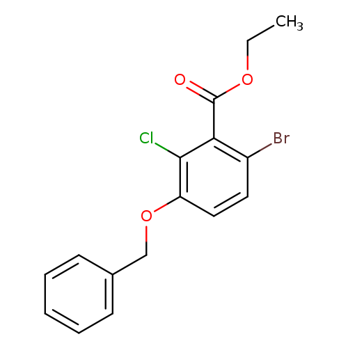 Ethyl 3-(benzyloxy)-6-bromo-2-chlorobenzoate