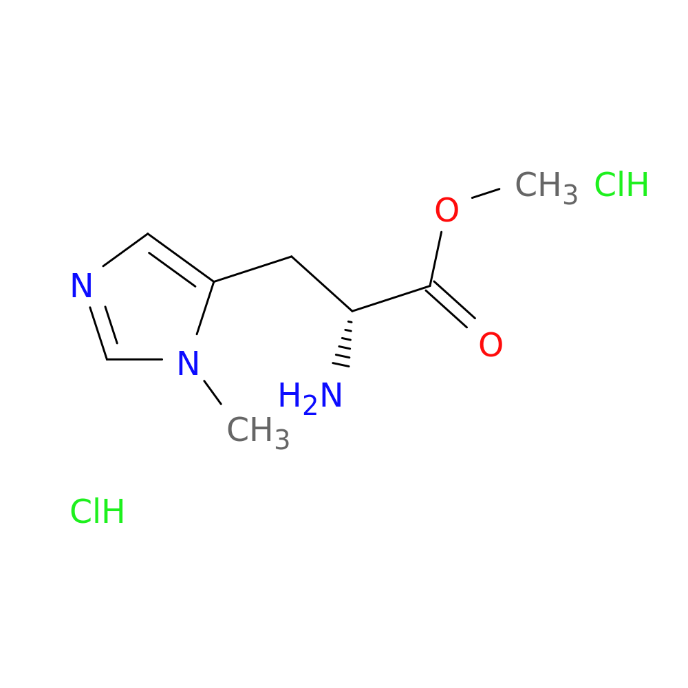 methyl (2R)-2-amino-3-(1-methyl-1H-imidazol-5-yl)propanoate dihydrochloride