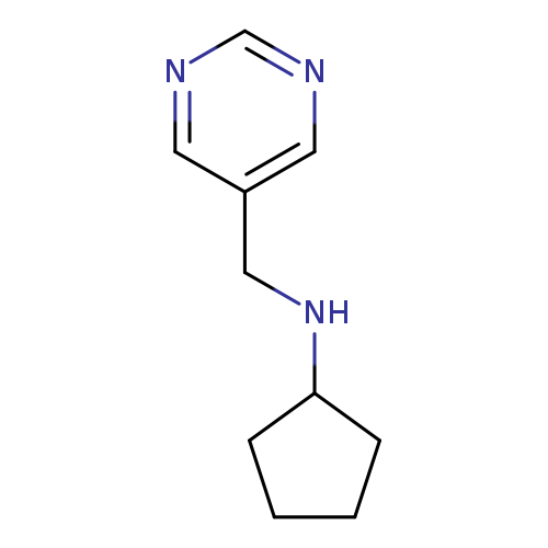 N-(pyrimidin-5-ylmethyl)cyclopentanamine