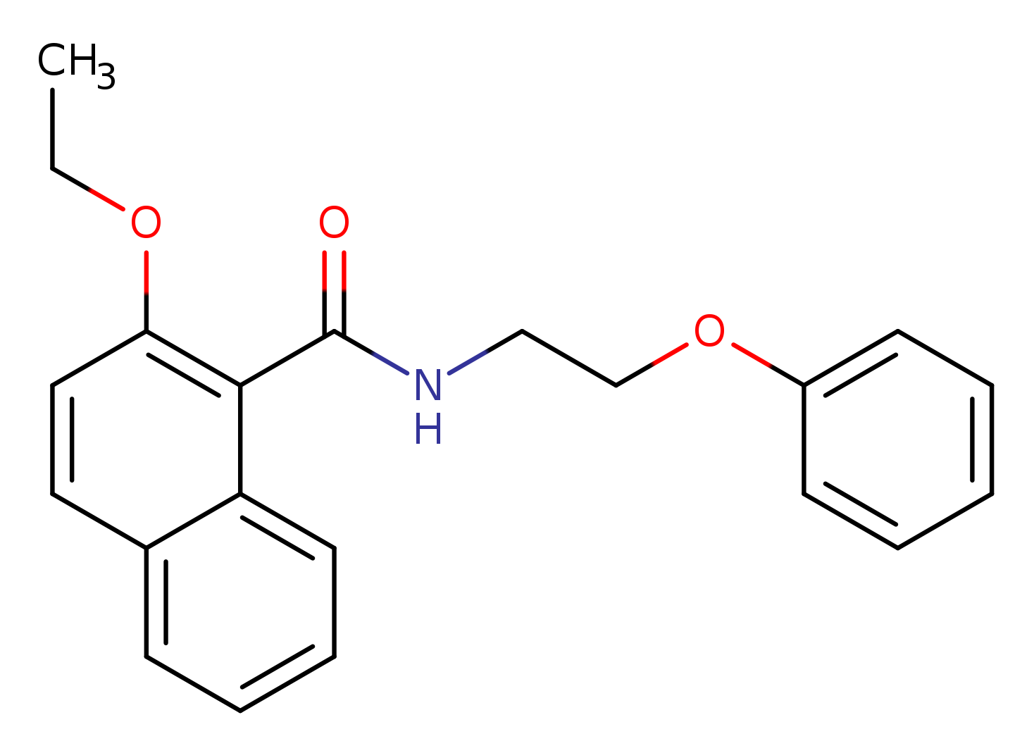 2-ethoxy-N-(2-phenoxyethyl)naphthalene-1-carboxamide