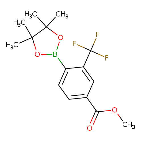 4-Methoxycarbonyl-2-trifluoromethylphenylboronic acid pinacol ester
