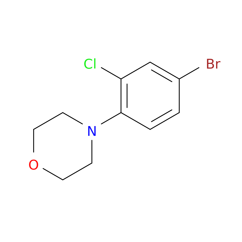 4-(4-bromo-2-chlorophenyl)morpholine