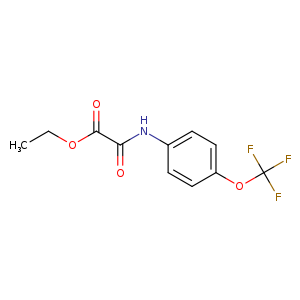 ethyl {[4-(trifluoromethoxy)phenyl]carbamoyl}formate