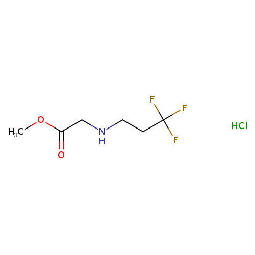 Methyl 2-[(3,3,3-trifluoropropyl)amino]acetate hydrochloride