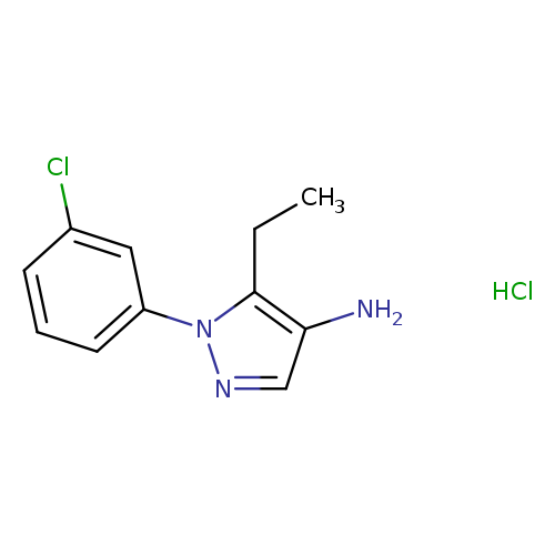 1-(3-Chlorophenyl)-5-ethyl-1h-pyrazol-4-amine hydrochloride