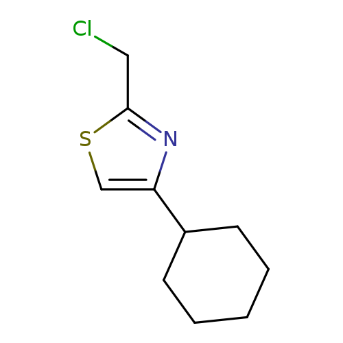 2-(chloromethyl)-4-cyclohexyl-1,3-thiazole
