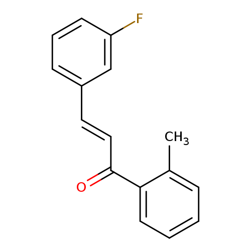 (2E)-3-(3-fluorophenyl)-1-(2-methylphenyl)prop-2-en-1-one
