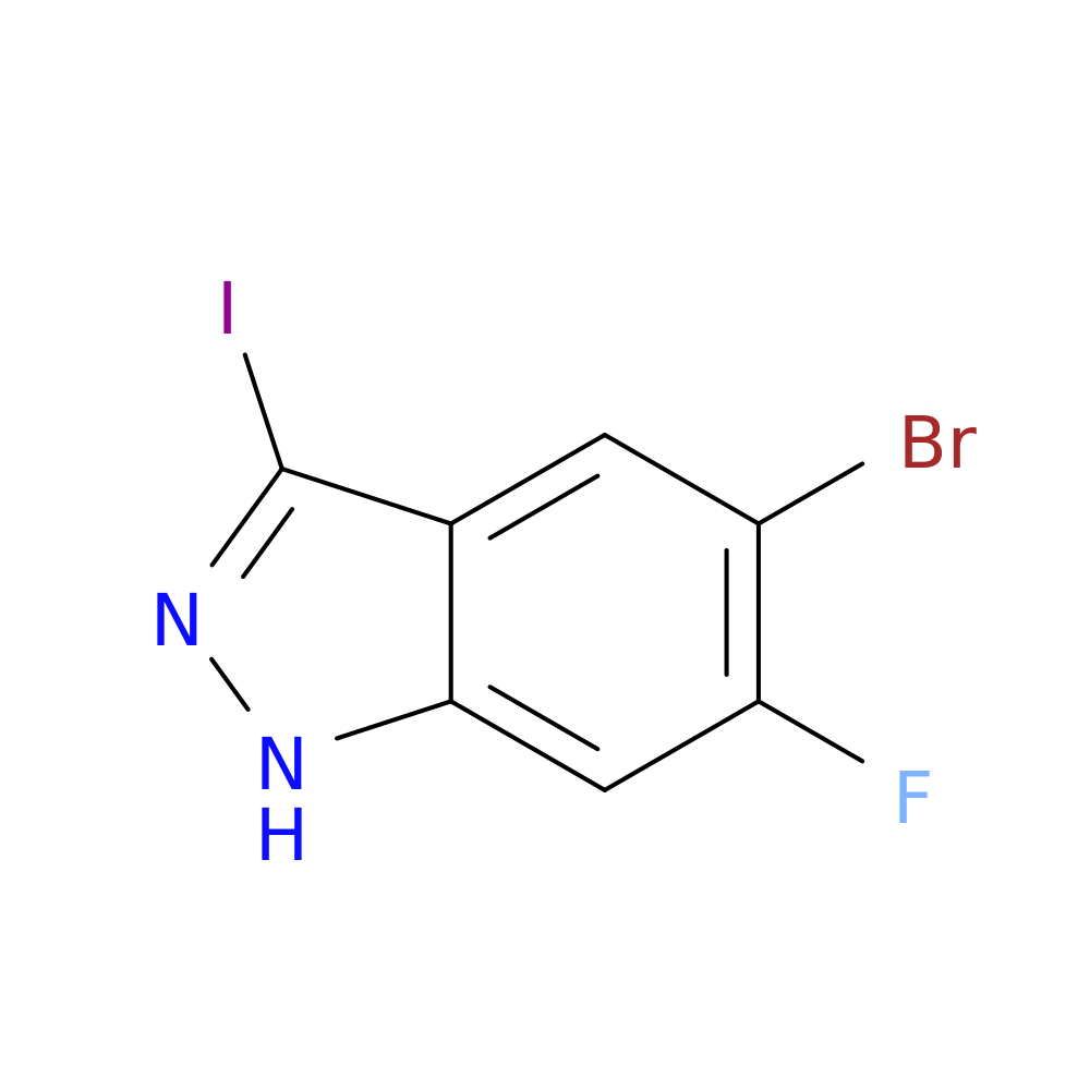 5-Bromo-6-fluoro-3-iodo-1H-indazole