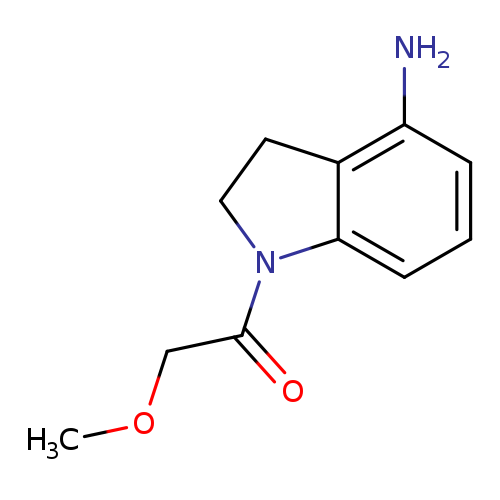 1-(4-amino-2,3-dihydro-1H-indol-1-yl)-2-methoxyethan-1-one