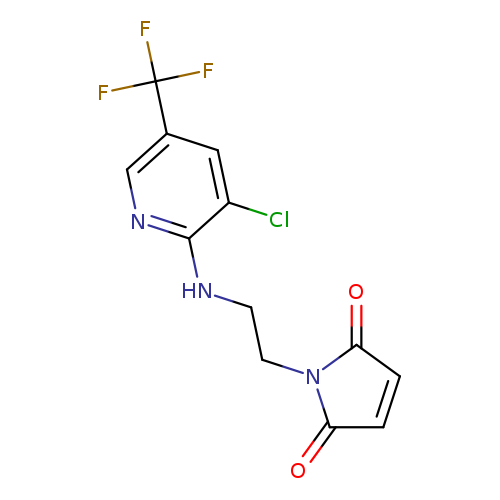 1-(2-{[3-chloro-5-(trifluoromethyl)pyridin-2-yl]amino}ethyl)-2,5-dihydro-1H-pyrrole-2,5-dione