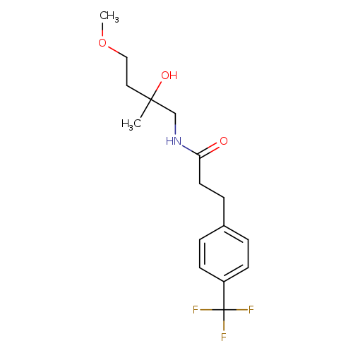 N-(2-hydroxy-4-methoxy-2-methylbutyl)-3-[4-(trifluoromethyl)phenyl]propanamide