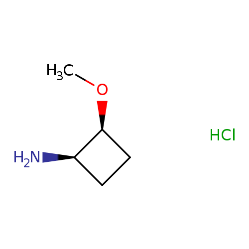 (1R,2S)-2-methoxycyclobutan-1-amine hydrochloride