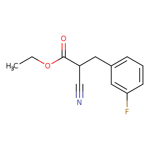 ethyl 2-cyano-3-(3-fluorophenyl)propanoate