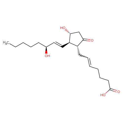 (5Z,11α,13E,15S)-11,15-dihydroxy-9-oxoprosta-5,13-dien-1-oic acid
