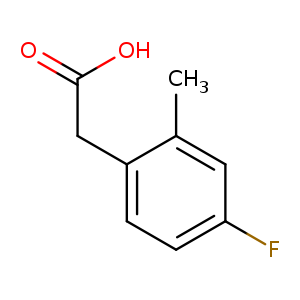 4-Fluoro-2-methylphenylacetic acid