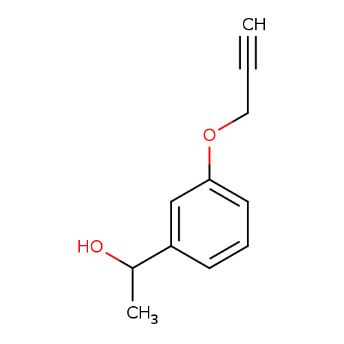 1-[3-(Prop-2-yn-1-yloxy)phenyl]ethan-1-ol