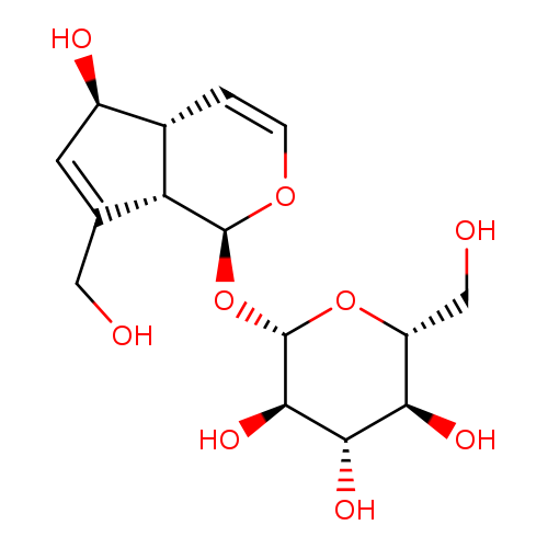 (1S,4aR,5S,7aS)-1,4a,5,7a-Tetrahydro-5-hydroxy-7-(hydroxymethyl)cyclopenta[c]pyran-1-yl β-D-glucopyranoside