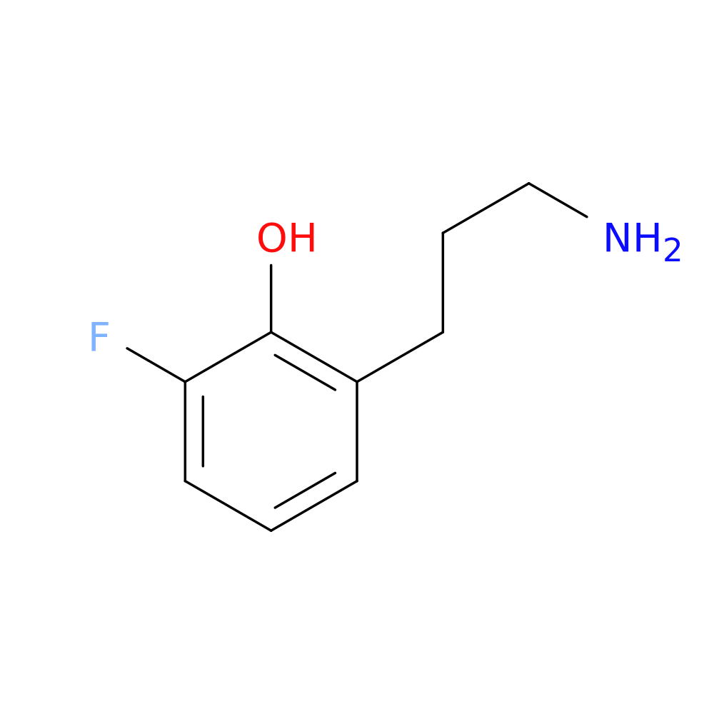 2-(3-aminopropyl)-6-fluorophenol