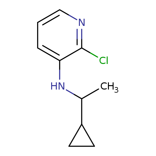 2-Chloro-n-(1-cyclopropylethyl)pyridin-3-amine