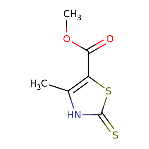 5-Thiazolecarboxylic acid, 2,3-dihydro-4-methyl-2-thioxo-, methyl ester