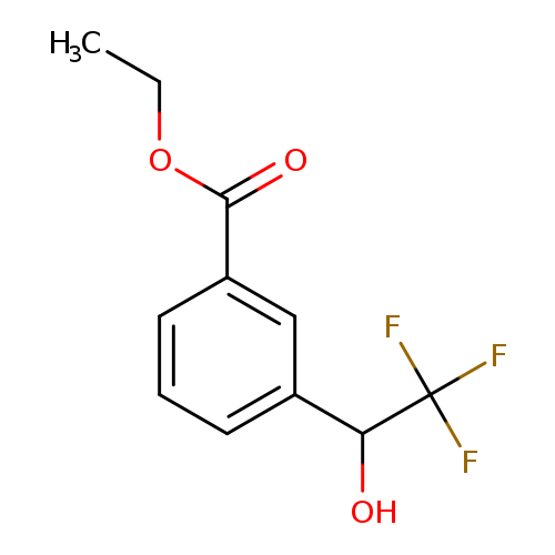Ethyl 3-(2,2,2-Trifluoro-1-Hydroxyethyl)Benzoate