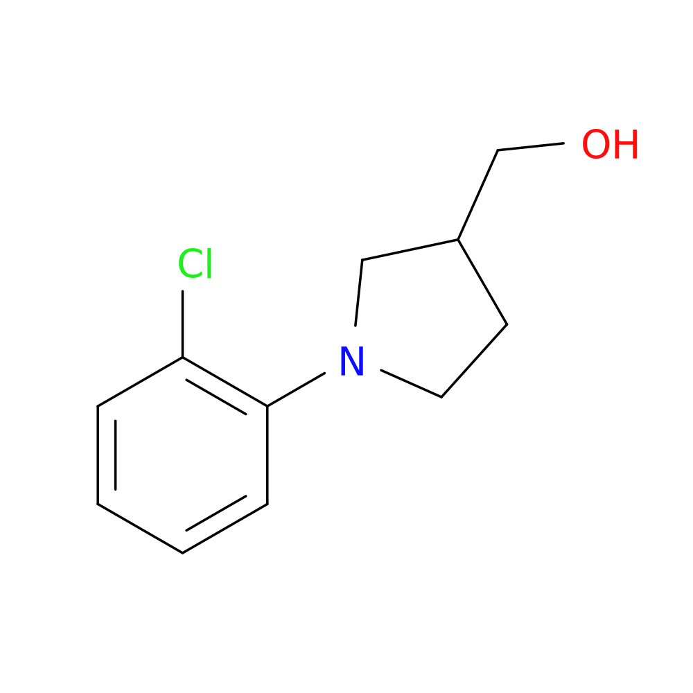 [1-(2-Chlorophenyl)pyrrolidin-3-yl]methanol