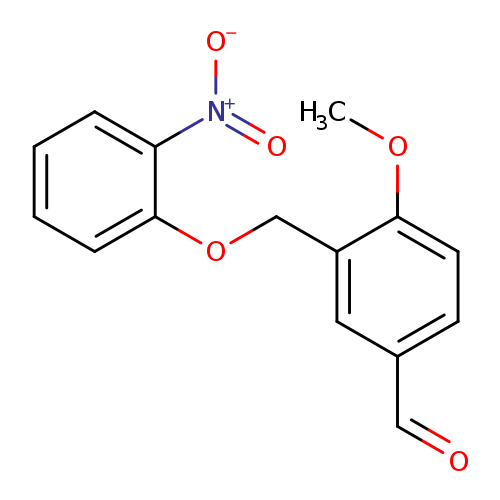 4-Methoxy-3-[(2-nitrophenoxy)methyl]benzaldehyde