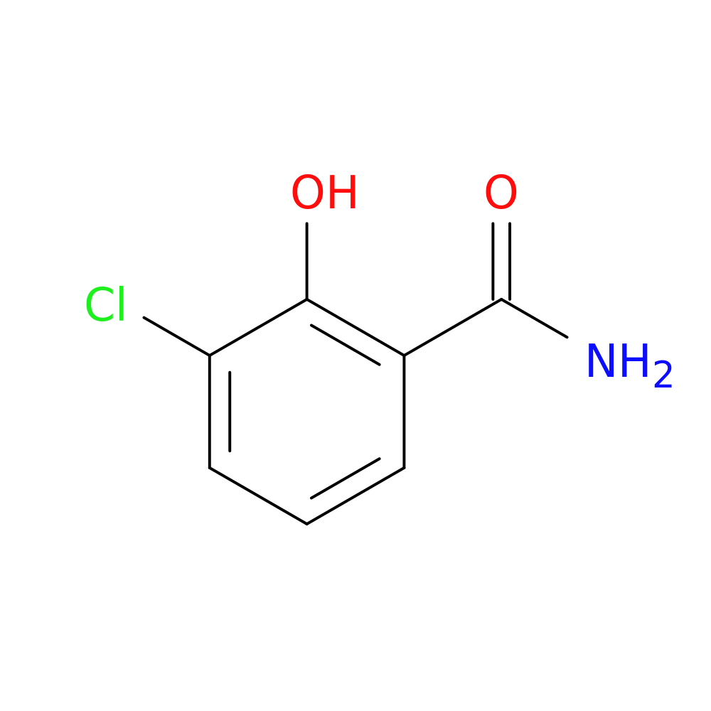 3-Chloro-2-hydroxybenzamide