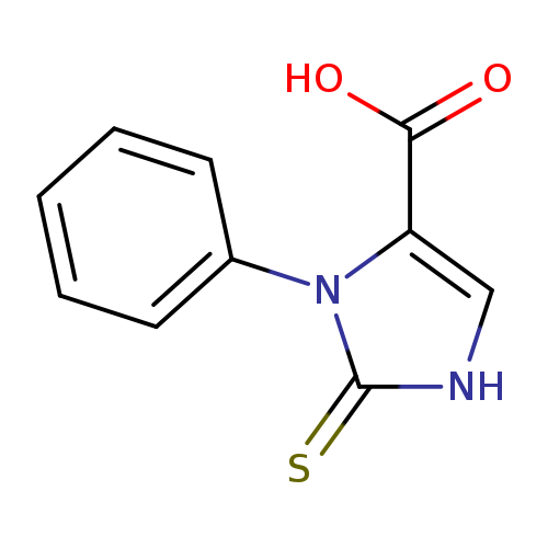 3-Phenyl-2-thioxo-2,3-dihydro-1h-imidazole-4-carboxylic acid