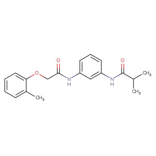 2-methyl-N-(3-{[(2-methylphenoxy)acetyl]amino}phenyl)propanamide