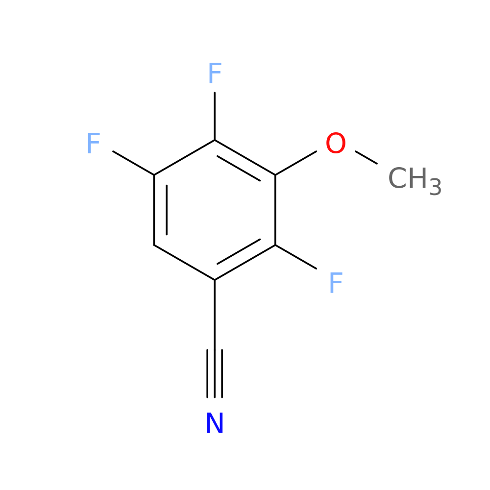 3-Methoxy-2,4,5-trifluorobenzonitrile
