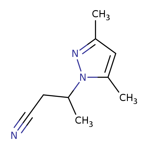 3-(3,5-DIMETHYL-1H-PYRAZOL-1-YL)BUTANENITRILE