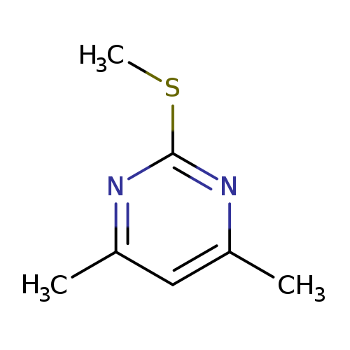 Pyrimidine, 4,6-dimethyl-2-(methylthio)-